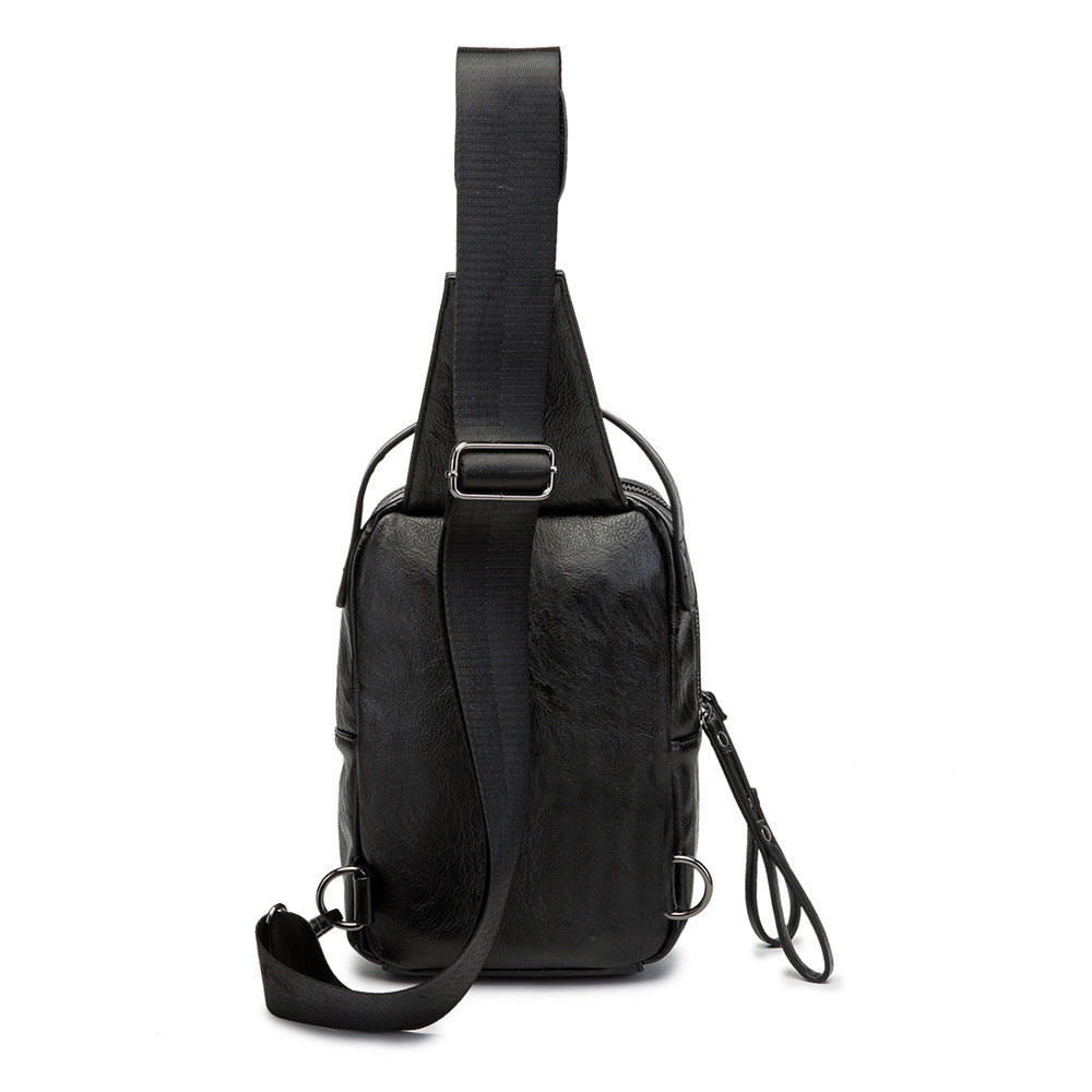 Compact Shoulder Bag Made of High-Quality Leather Kalsten