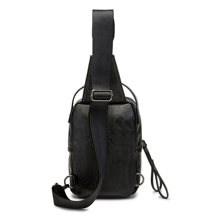 Compact Shoulder Bag Made of High-Quality Leather Kalsten