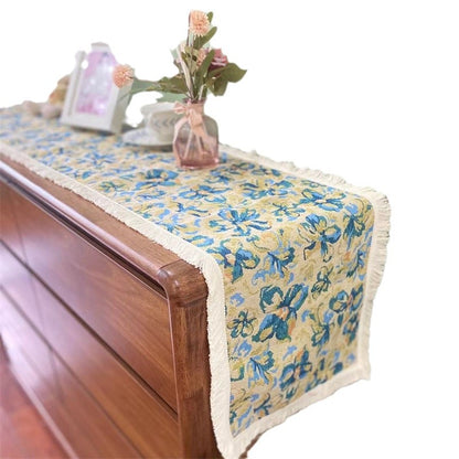 Elegant Floral Table Runner