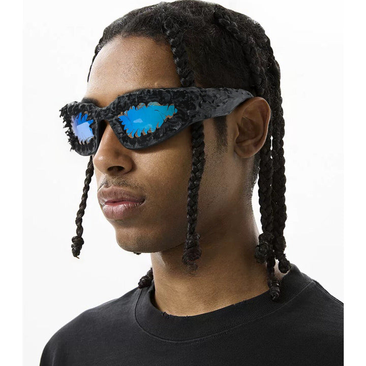 Ladies unique sports sunglasses in futuristic design Kalsten