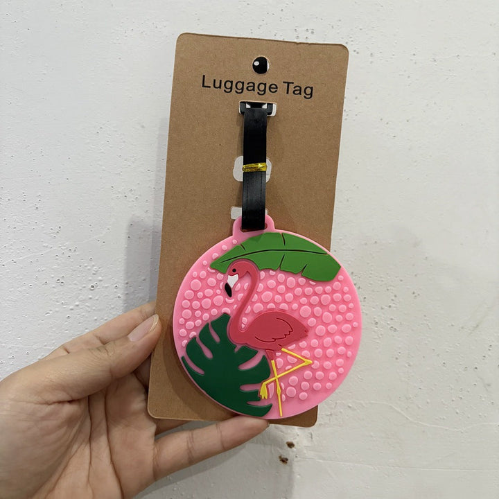 Cute Panda-Themed Luggage Tag Kalsten