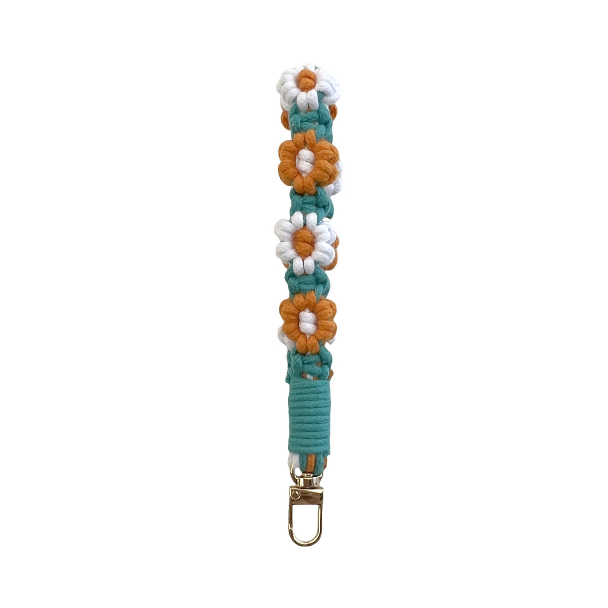 Floral Macrame Keychain Holder Acalora 1788942629