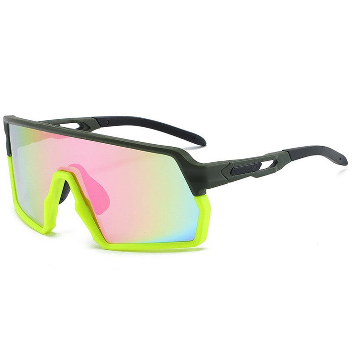 Women's sporty racing glasses with innovative frame and highly reflective lenses Kalsten