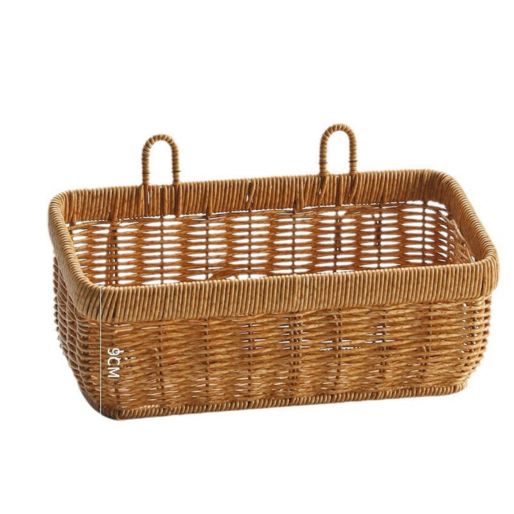 Handwoven Multi-Compartment Storage Basket Kalsten