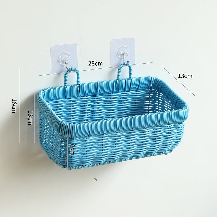 Handwoven Multi-Compartment Storage Basket Kalsten