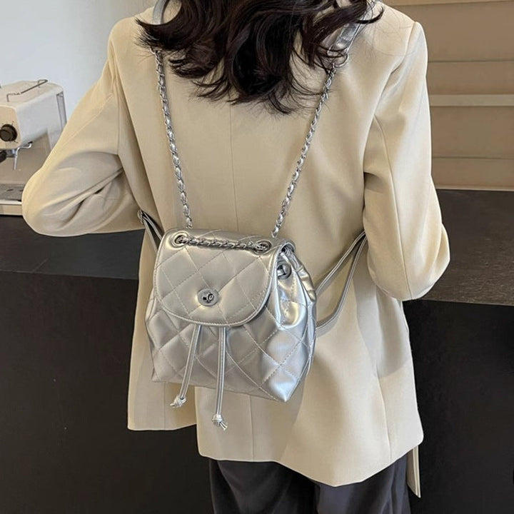 Stylish Quilted Mini Backpack Kalsten