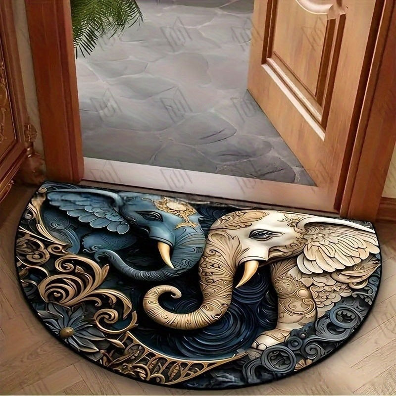 Artistic Round Area Rug Acalora