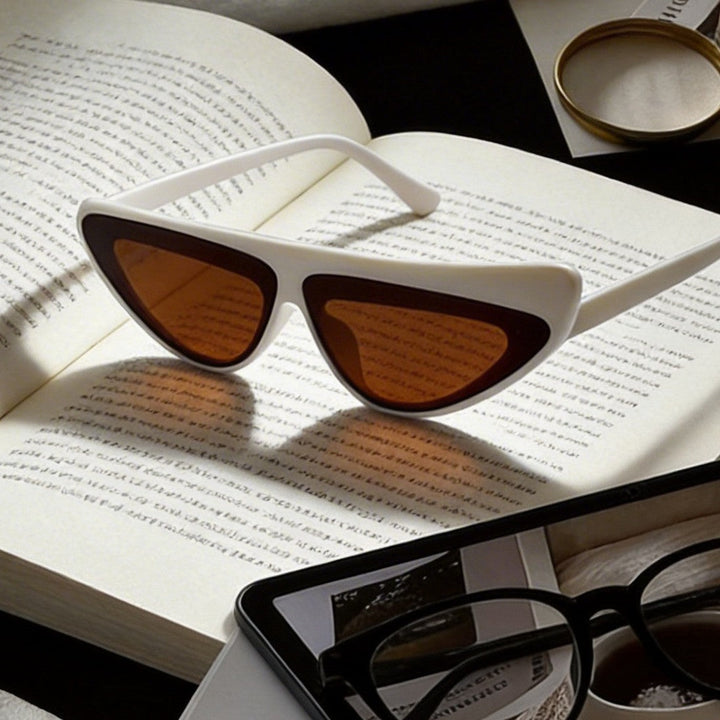 Women Cat-Eye Sunglasses with trendy asymmetrical design Kalsten