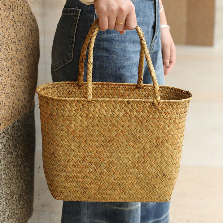 Handwoven Eco-Friendly Market Tote Kalsten