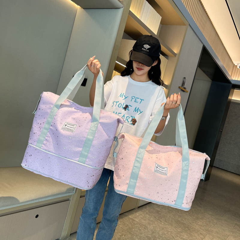 Stylish Multi-Pocket Travel Tote Bag Acalora