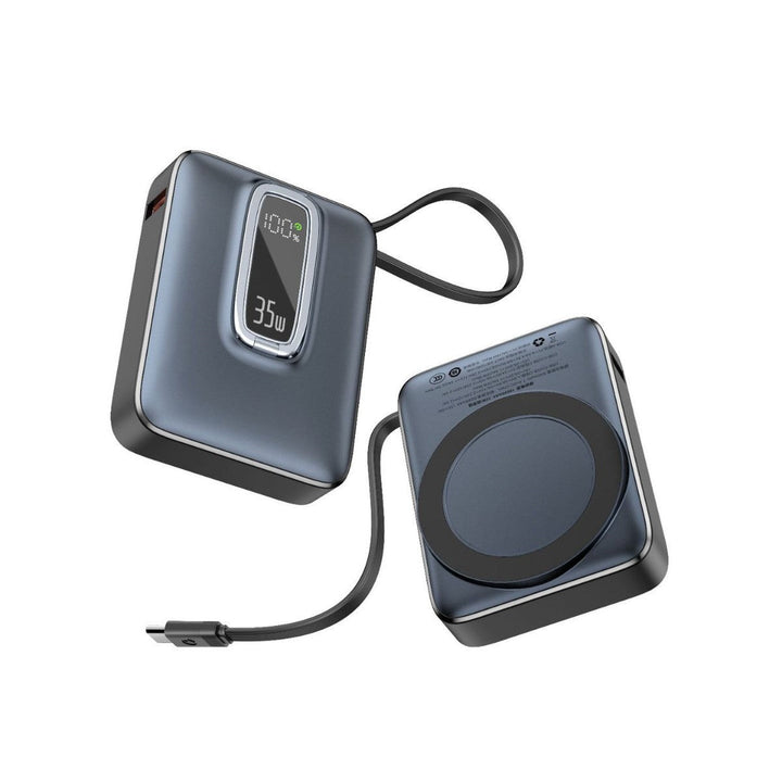Portable Power Bank with Innovative Wireless Charging Function and Digital Charging Indicator Kalsten