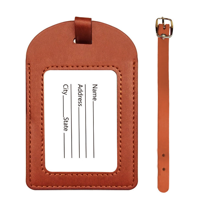 Women's high-quality and durable leather luggage tag Kalsten