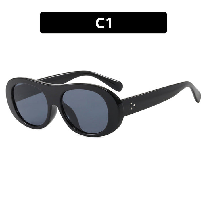 Women's fashionable oversized sunglasses with elegant tortoiseshell pattern Kalsten