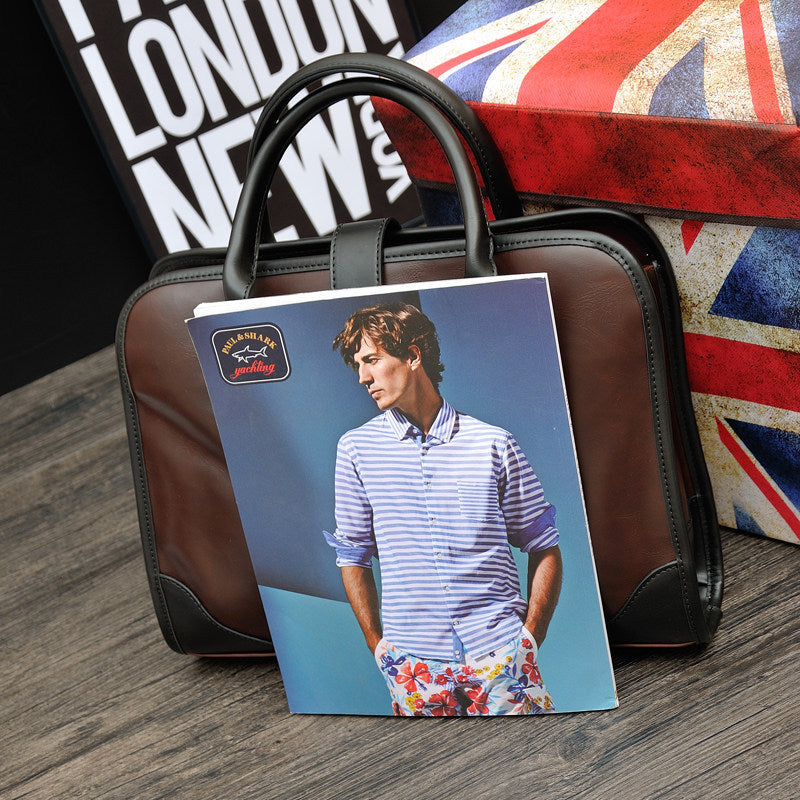 Elegant Laptop Briefcase with Versatile Compartments Kalsten
