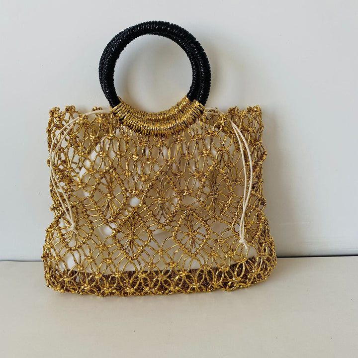 Stylish net handbag Kalsten
