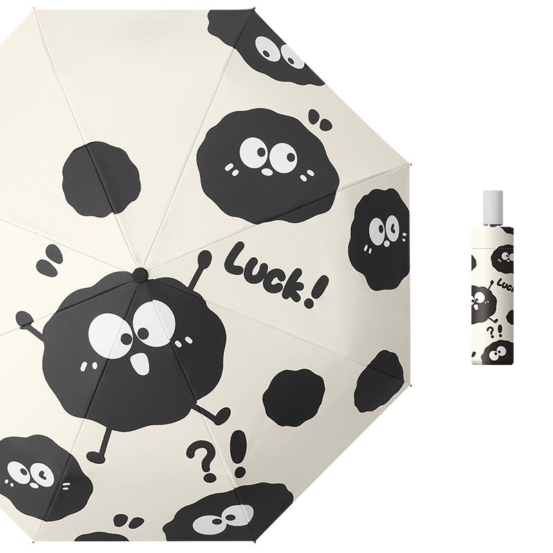 Ladies Foldable Umbrella with Humorous Design Kalsten
