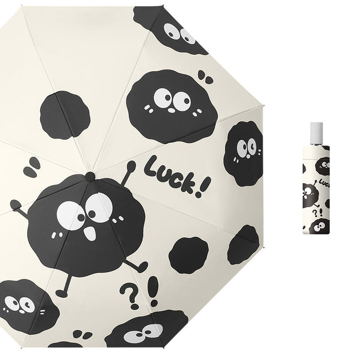 Ladies Foldable Umbrella with Humorous Design Kalsten