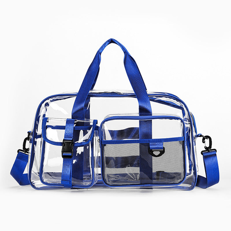 Transparent sports bag with multifunctional compartments Kalsten