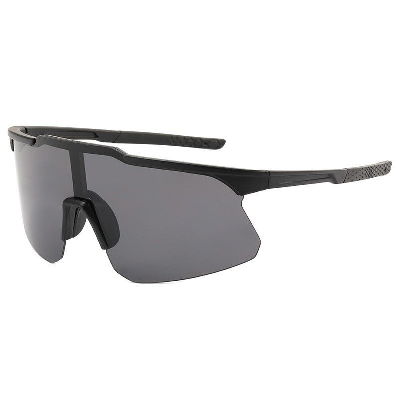 Unisex nan sporty performance sunglasses half rimless with polarized lenses and non-slip nose pad Kalsten