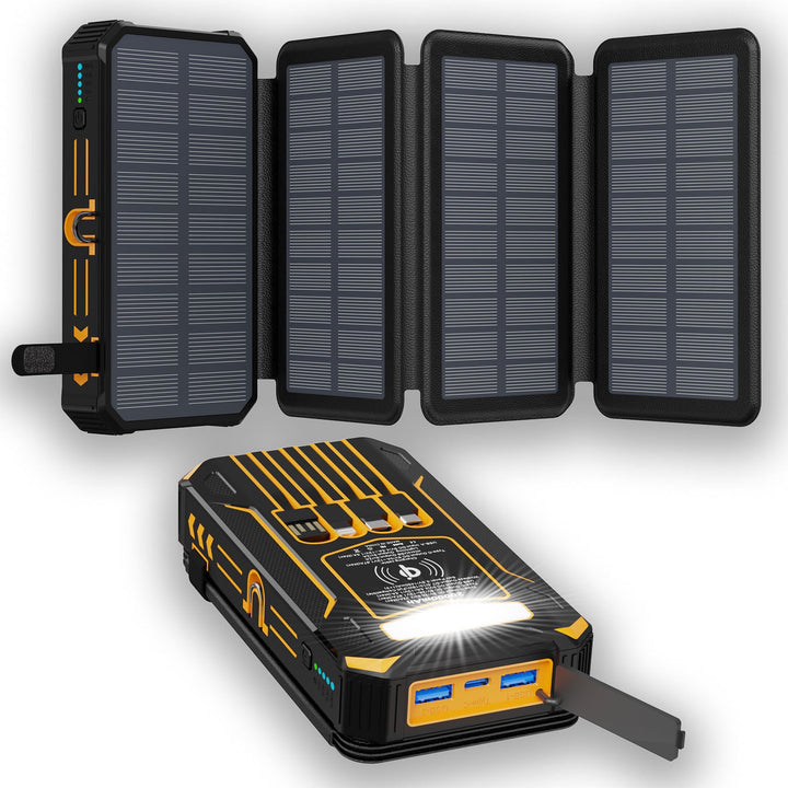 Solar-powered Power Bank with Fast Charging Function from Kalsten
