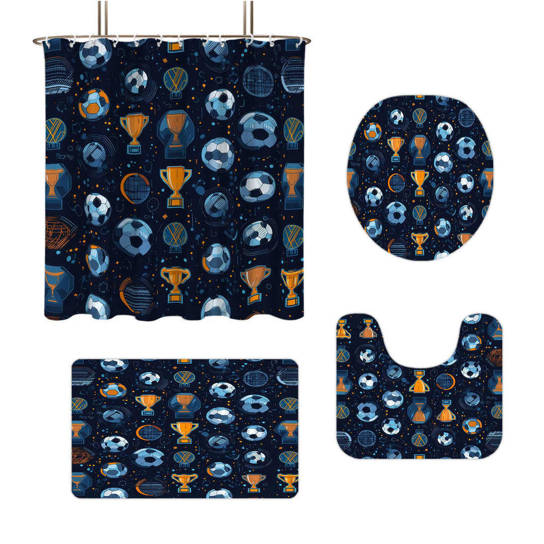 Basketball-Themed Bathroom Decor Set Kalsten