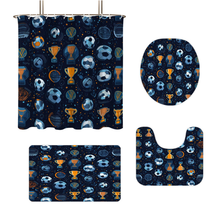 Basketball-Themed Bathroom Decor Set Kalsten