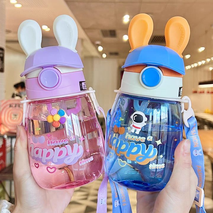 Ladies Stylish Water Bottle with Bunny Lid Kalsten