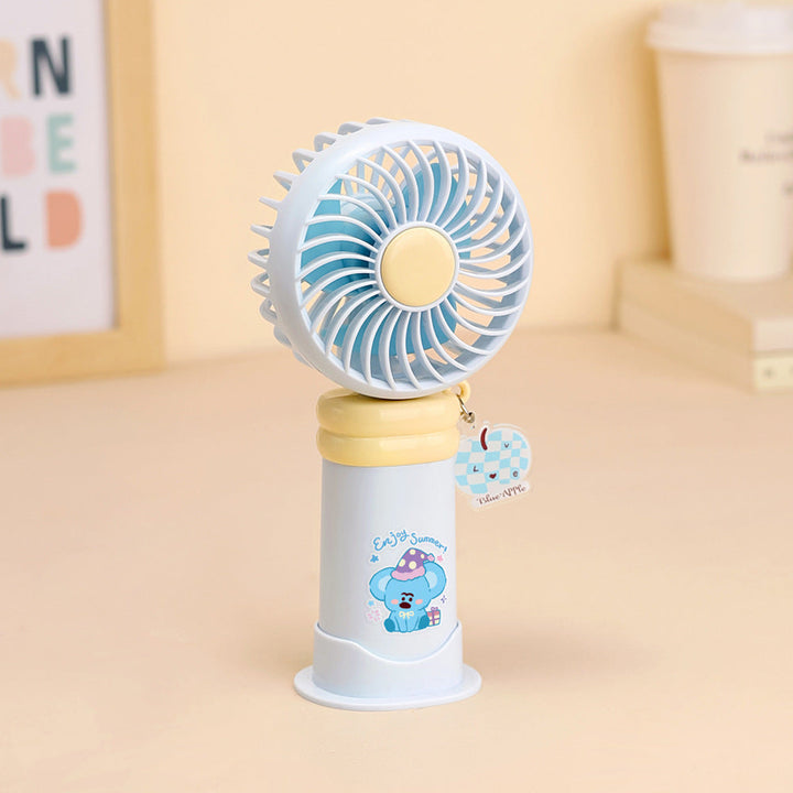 Adorable Cartoon-Themed Rechargeable Fan Kalsten