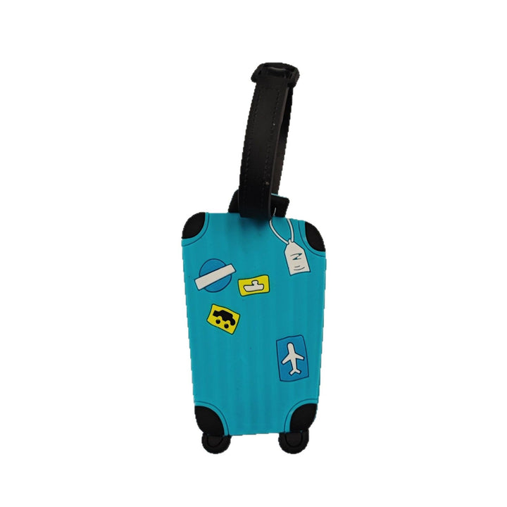 Unisex luggage tag in playful suitcase design Kalsten