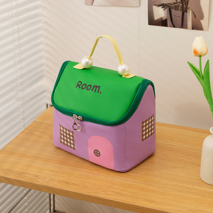 Kids Playful House-Shaped Lunch Tote Kalsten