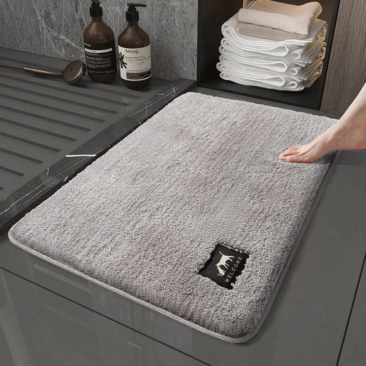 Plush Microfiber Bath Mat Kalsten