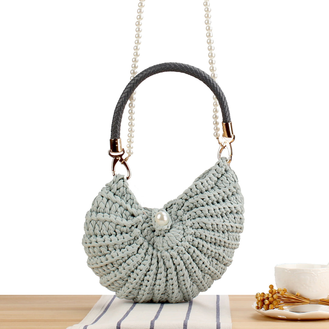 Evening bag with pearl decorated handle Kalsten