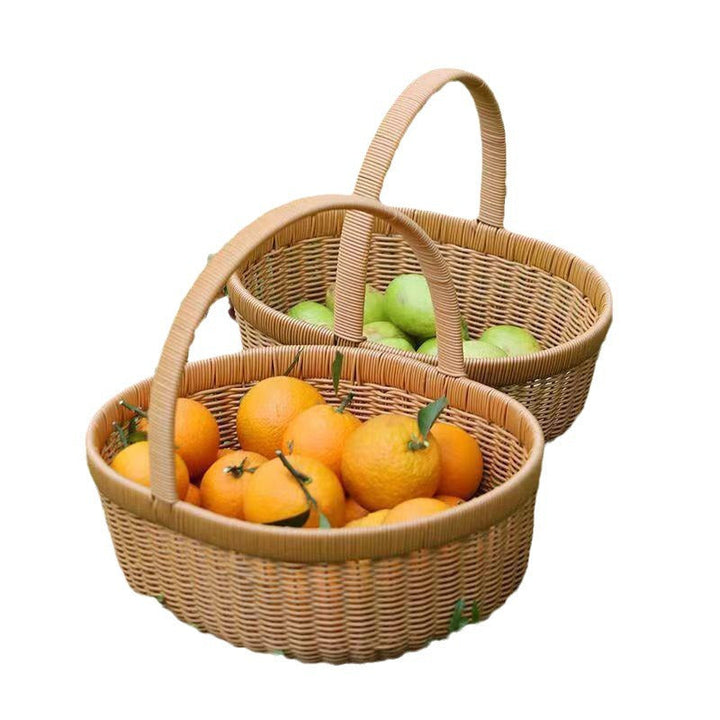 Handwoven Natural Storage Basket Kalsten