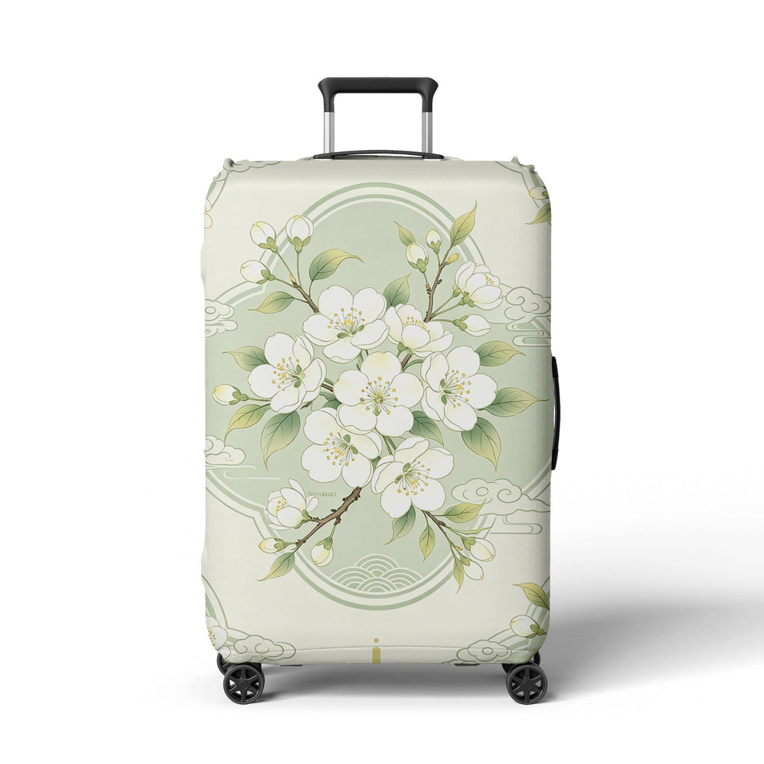 Women Hard Shell Suitcase in Elegant Bamboo Design Kalsten