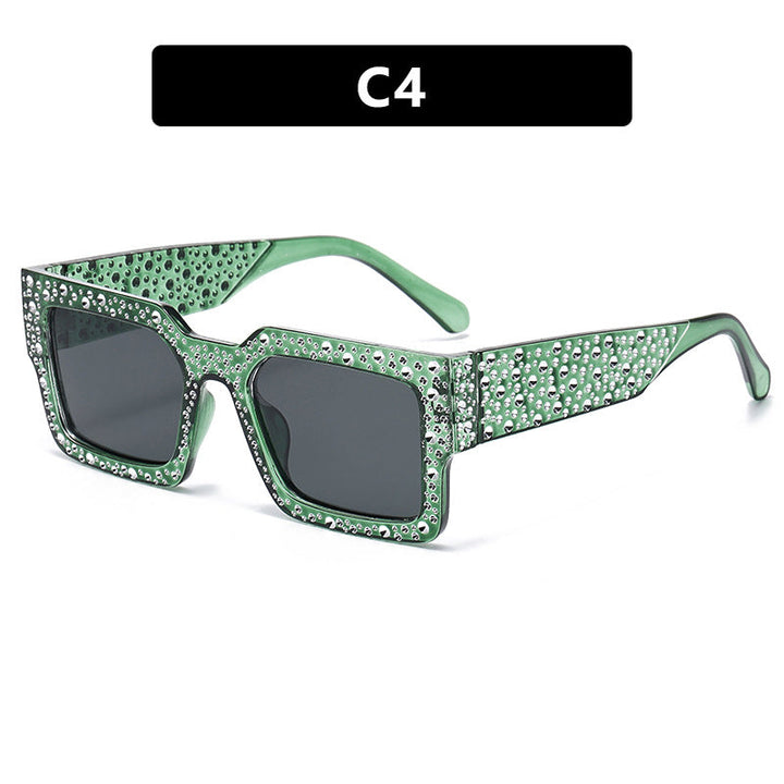 Women's extravagant sunglasses with sparkling accent Kalsten