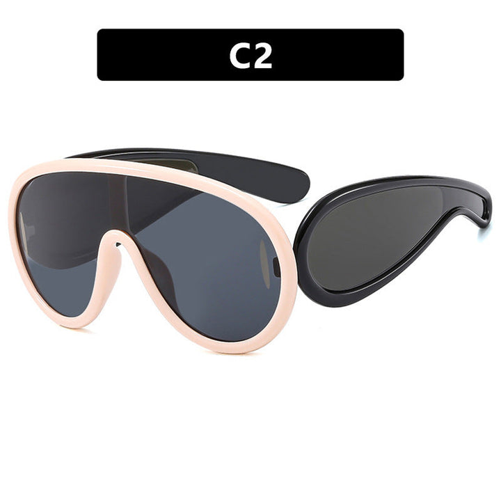 Women's fashionable sunglasses with removable lenses Kalsten