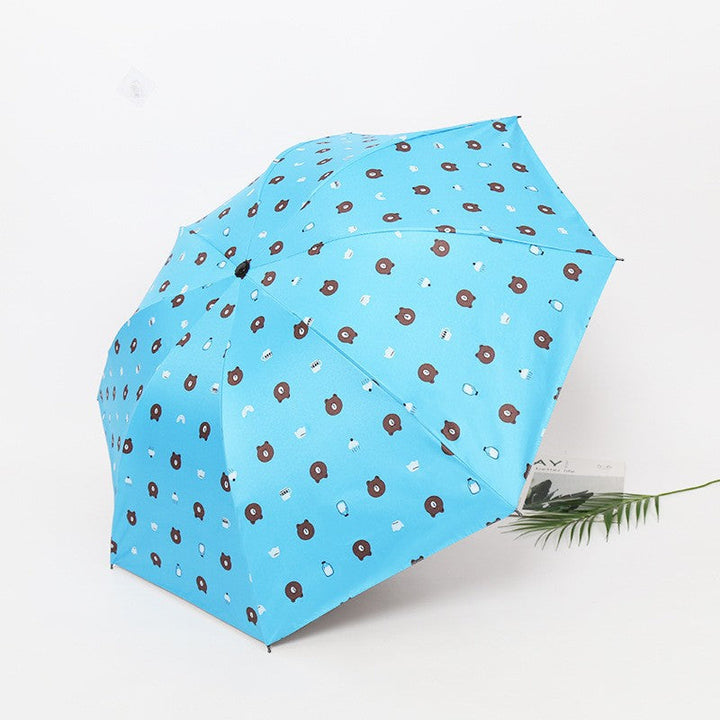 Women's creative folding umbrella with animal motif Kalsten