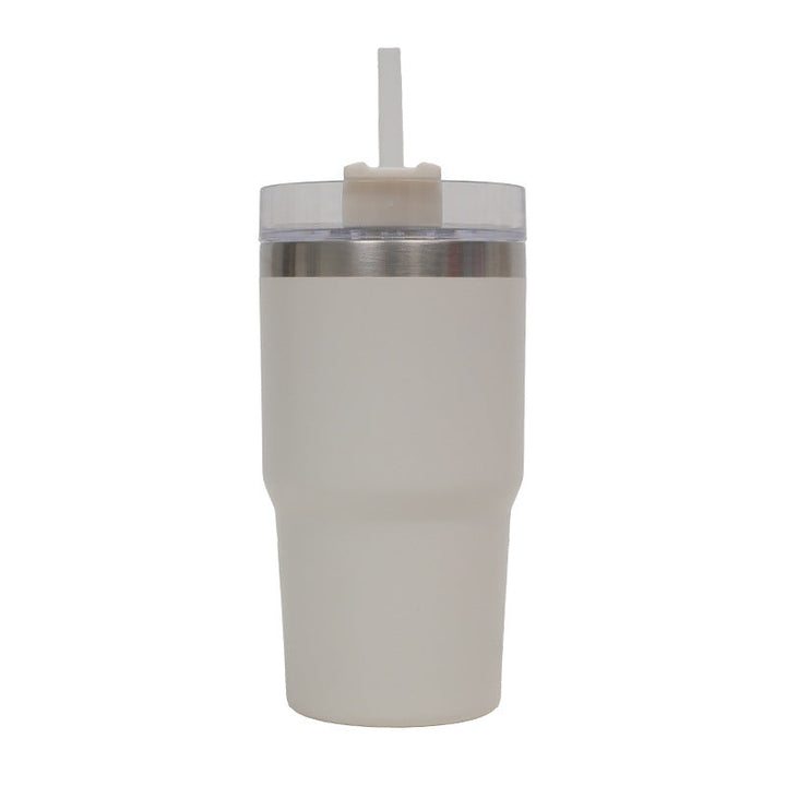 Women's Thermo Drinking Cup with Ergonomic Handle and Practical Straw Kalsten