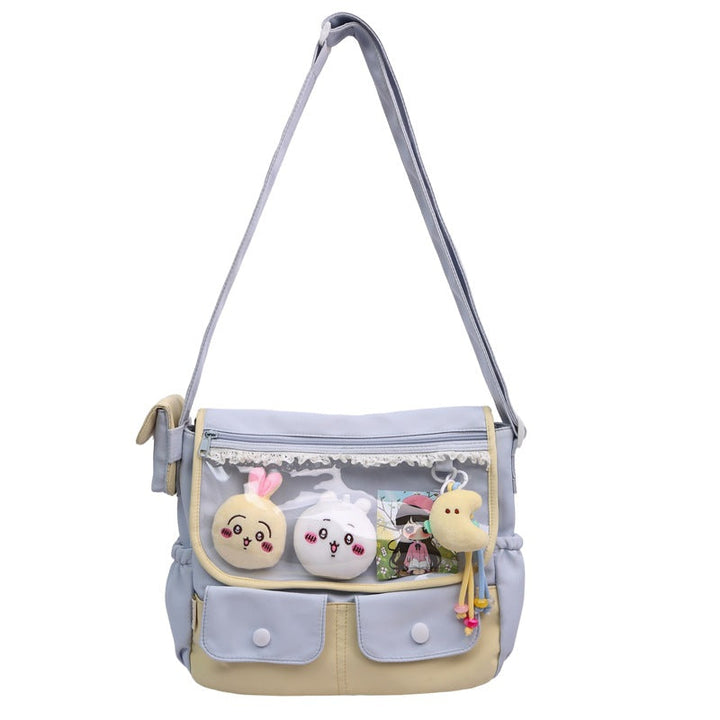 Cute Character-Themed Messenger Bag Kalsten