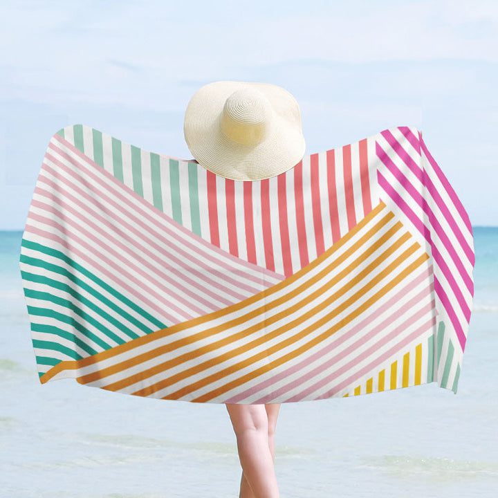 Beach towel with maritime design Kalsten