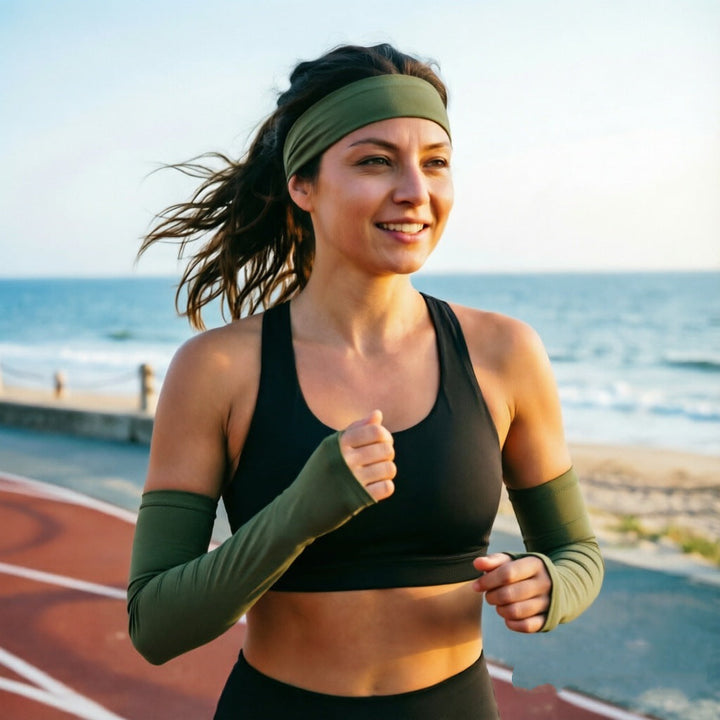 Ladies Sporty Arm Warmers Kalsten