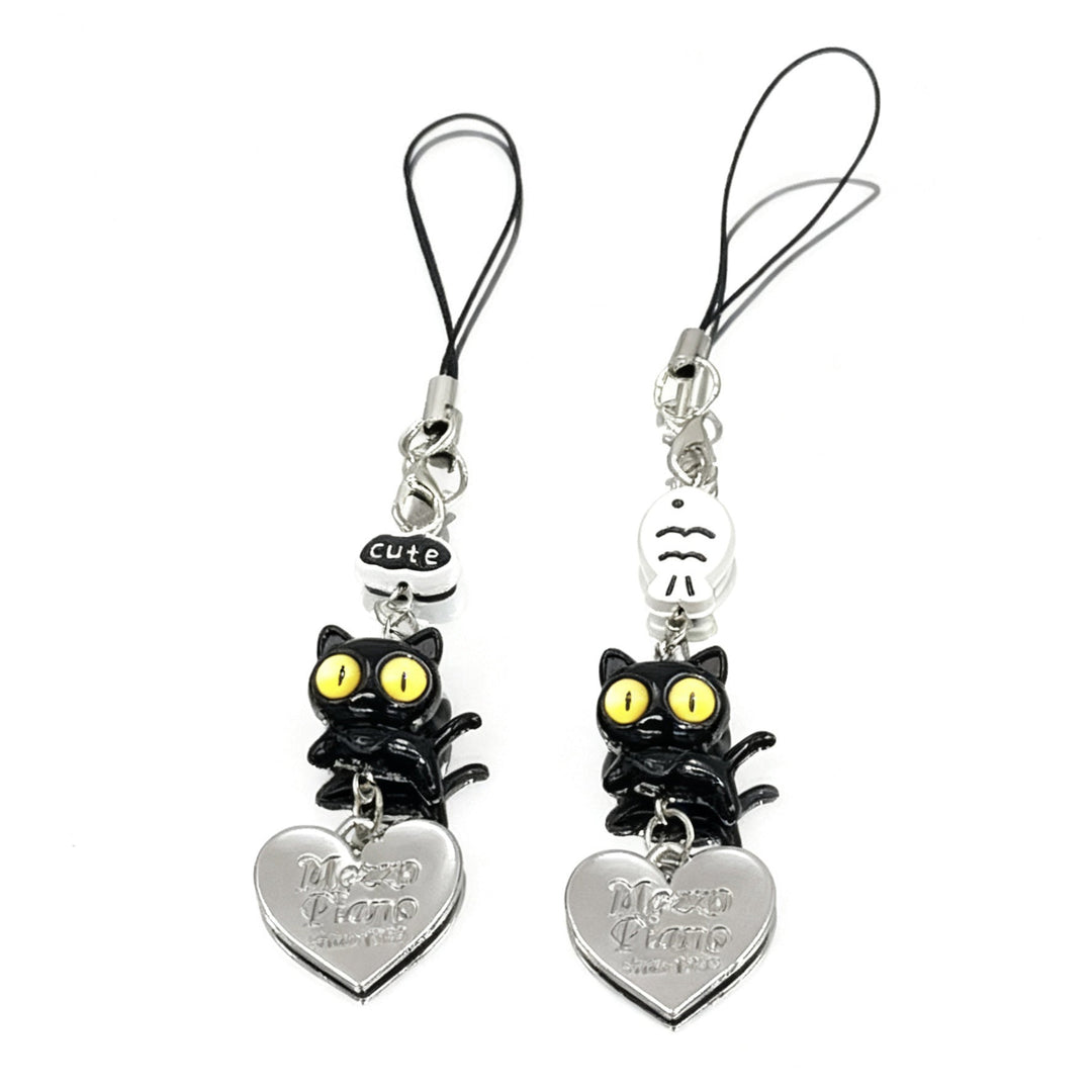 Cute Cat Charm Keychain Kalsten