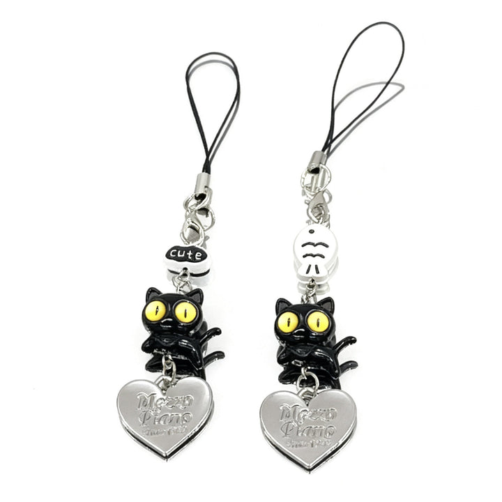 Cute Cat Charm Keychain Kalsten
