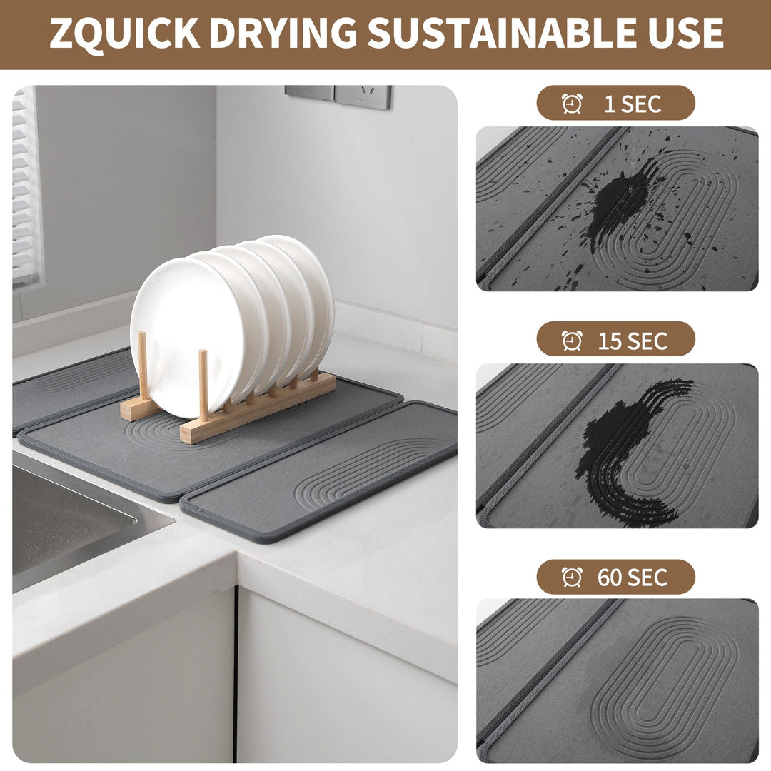 Ultra-Absorbent Kitchen Drying Mat Kalsten
