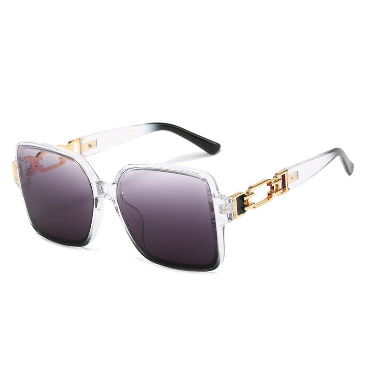 Ladies stylish square sunglasses with luxurious hinge design Kalsten
