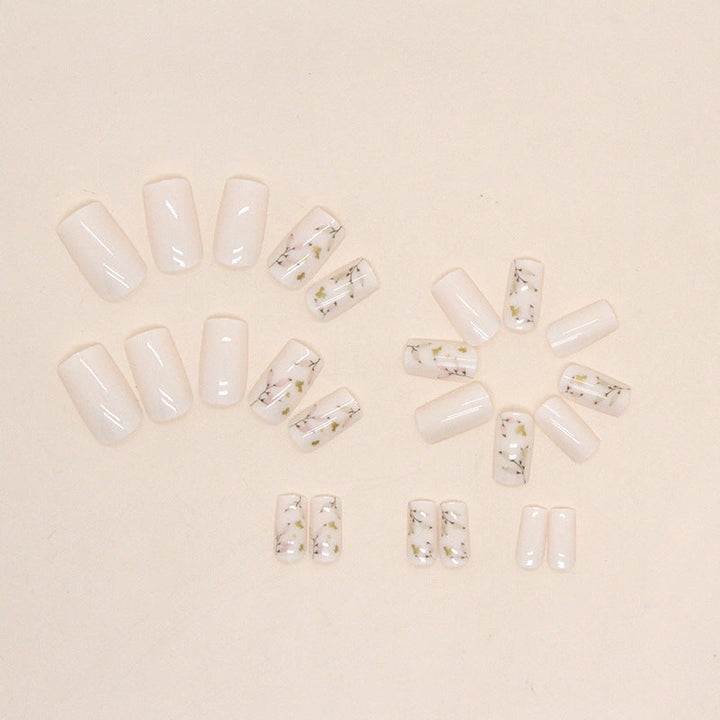 Botanical Press-On Nail Art Kalsten