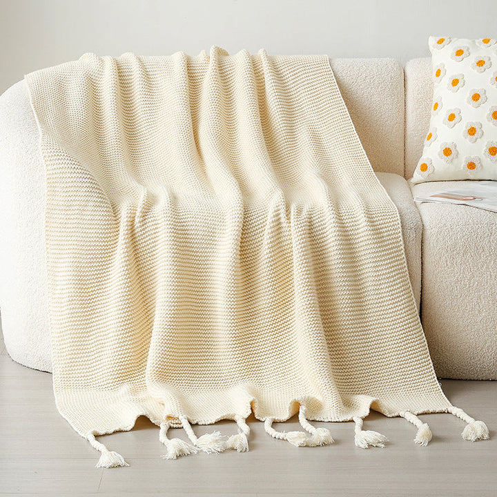 Women's high-quality knitted blanket Kalsten