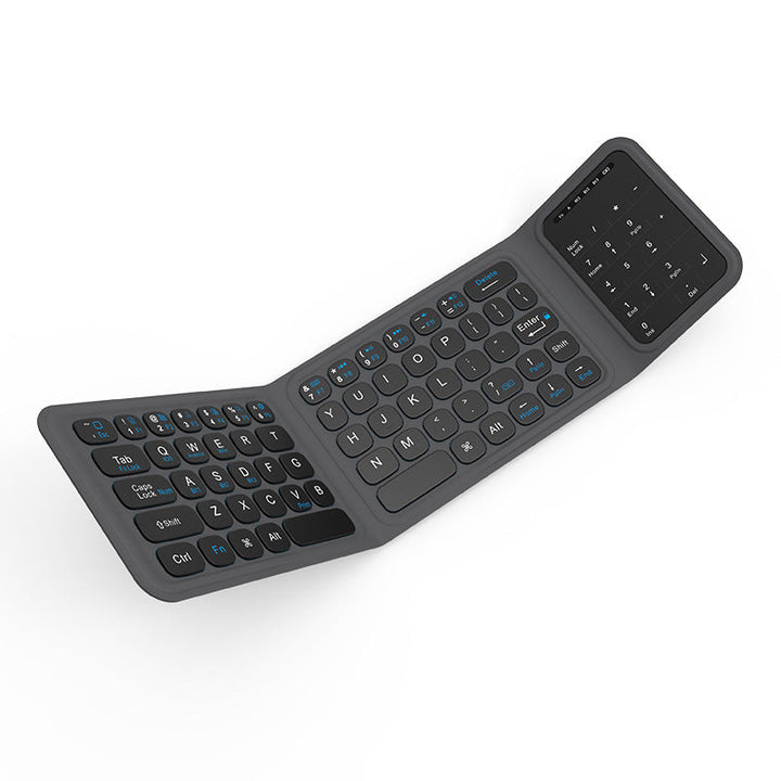 Foldable Bluetooth Keyboard with Silent Switch Keys Kalsten