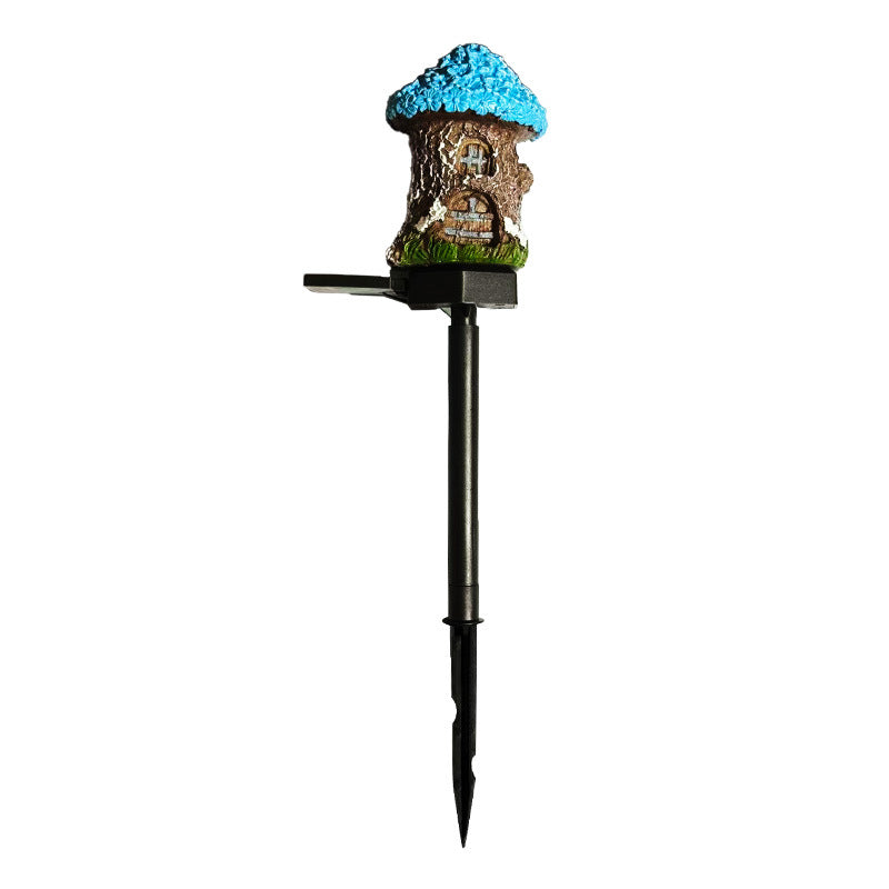Welcoming Birdhouse Solar Pathway Stake Light With Dusk-To-Dawn Sensor Kalsten
