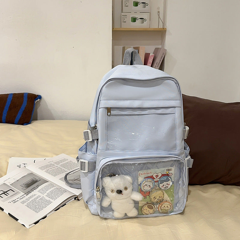 Clear Front Multi-Pocket Backpack Kalsten